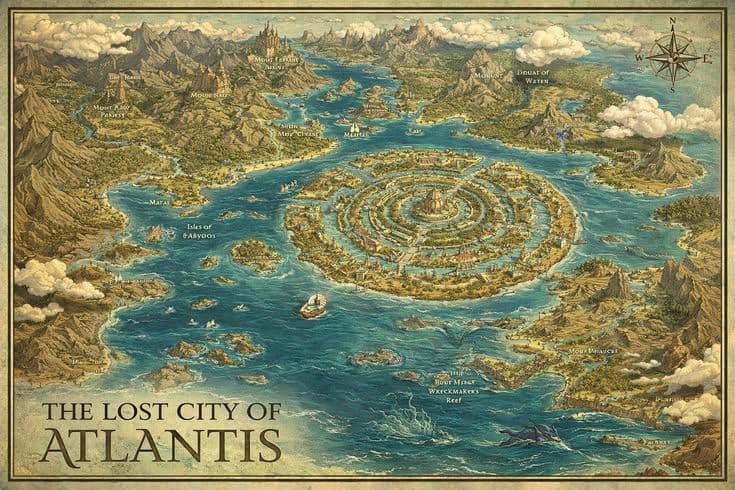 La ciudad perdida de atlantis