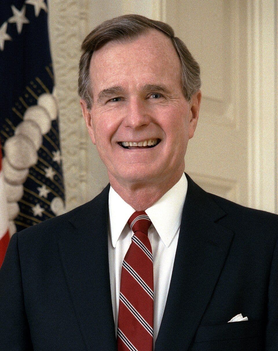 George W Bush. Presidente desde 1989-1993