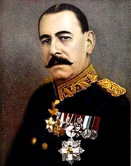 (Jose Felix Uriburu, representante del ala germanofila del ejercito)