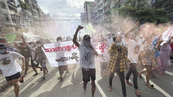 Las dificultades de asegurar el orden interior en Myanmar